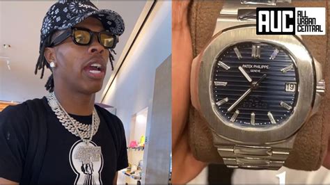 lik baby fake watch|lil baby watch.